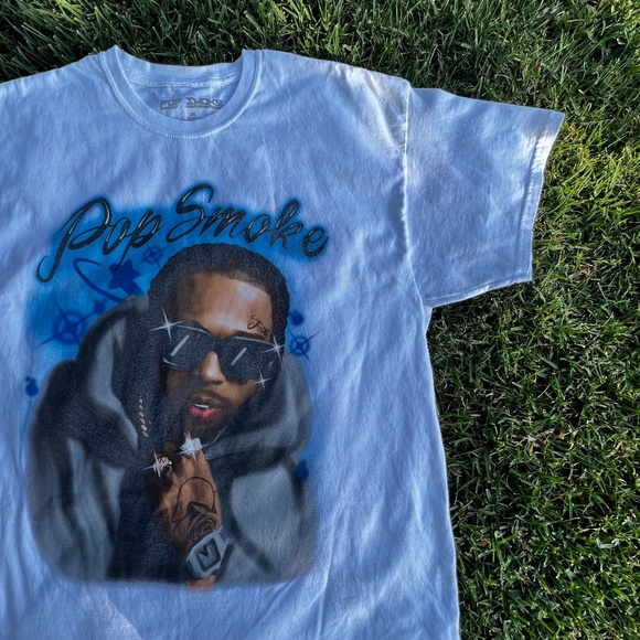 Pop Smoke Official Merch Airbrush T-Shirt | Unisex XL | Super Clean, NO FLAWS! - Picture 3 of 7